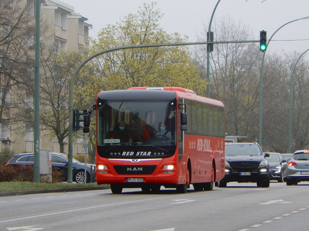 MAN Lion’s Intercity, Red Star Akademie, Potsdam 19.Apr.2021