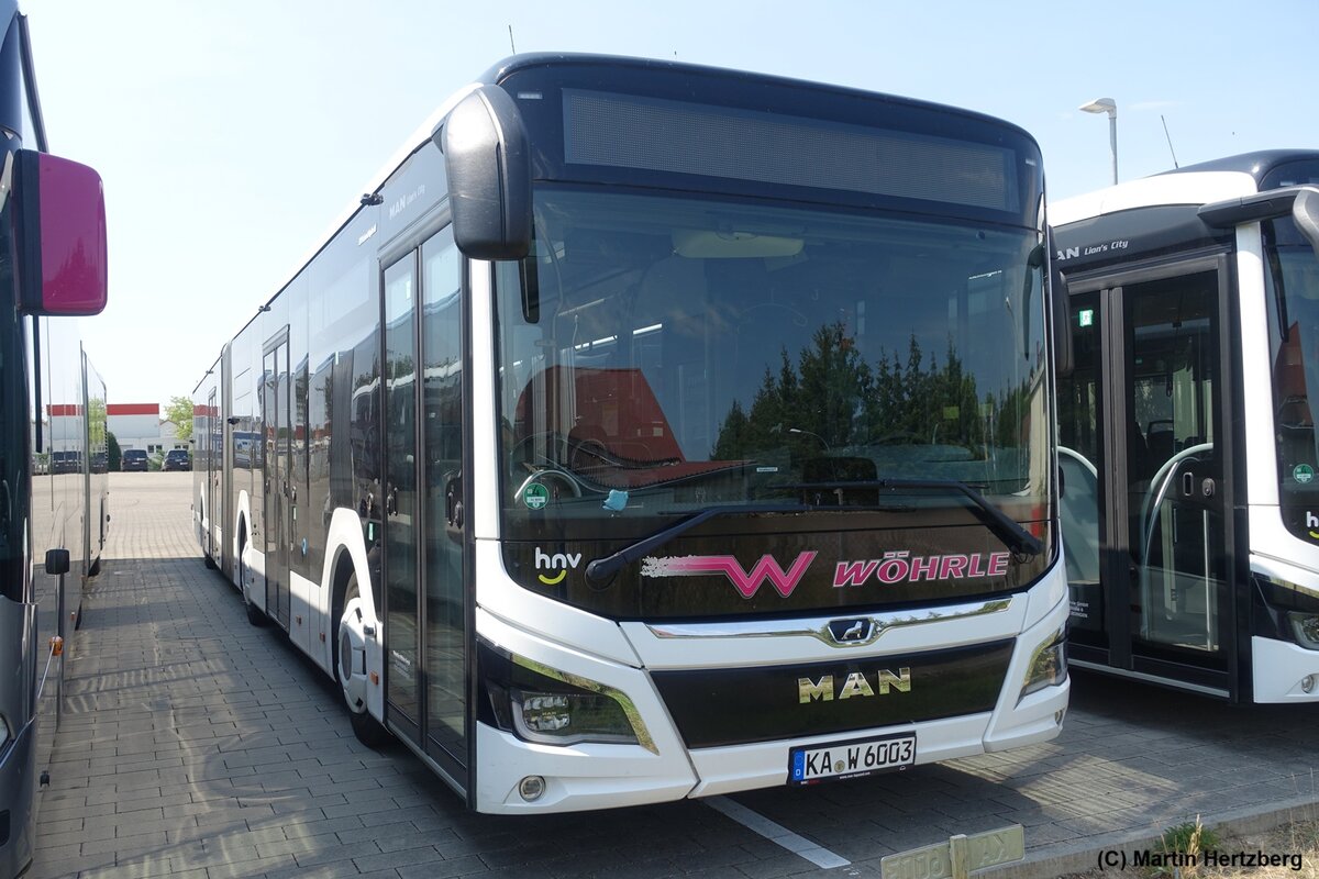 MAN Lion's City 18 Hybrid  W�hrle , Oberderdingen Juli 2026