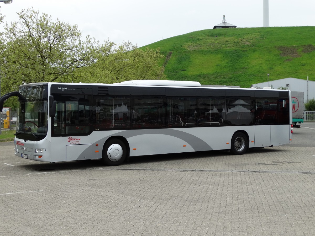 MAN Lions City am 25.04.15 in Karlsruhe Betriebshof West beim Tag der Offenen Tür bei der VBK 