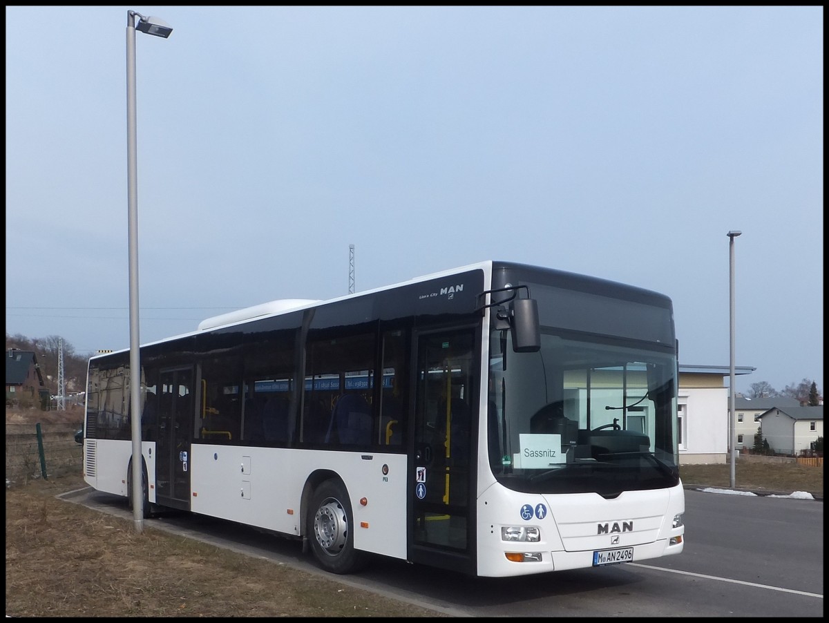 MAN Lion's City aus München in Sassnitz am 10.04.2013