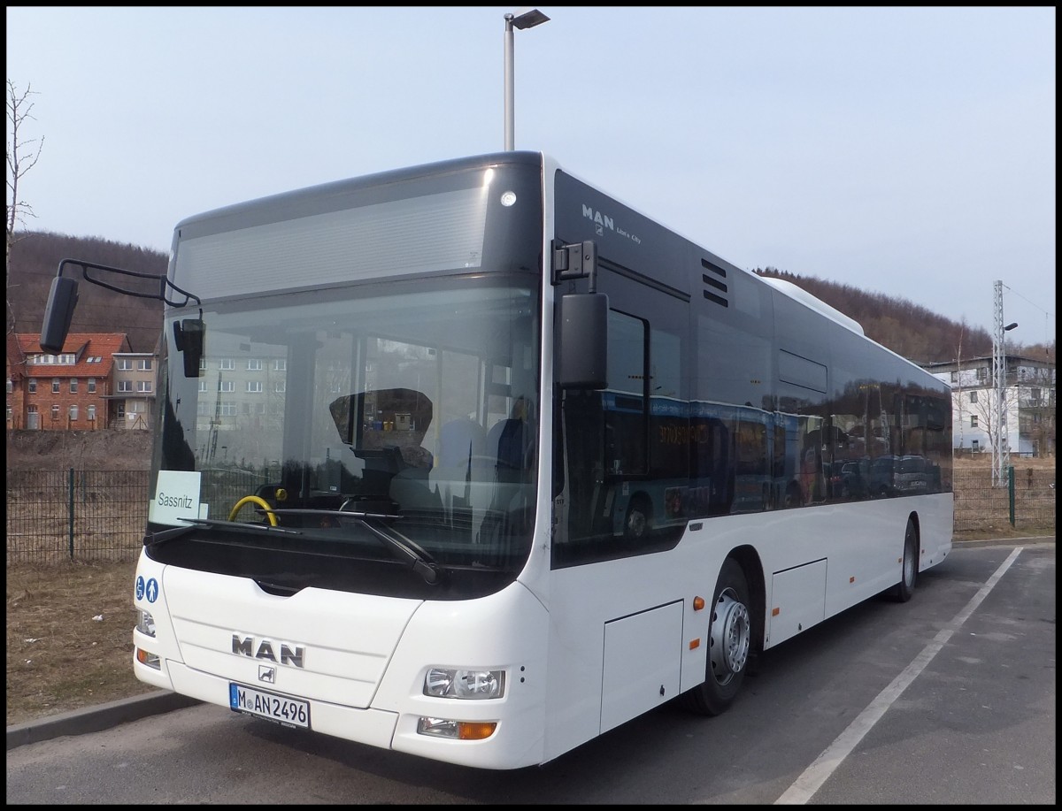 MAN Lion's City aus Mnchen in Sassnitz am 10.04.2013