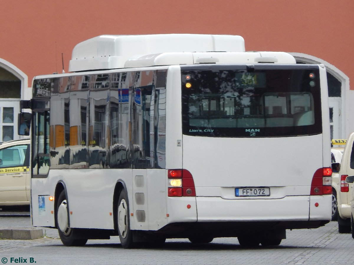 MAN Lion's City CNG von Busreisen Homann aus Deutschland in Frankfurt am 09.06.2016