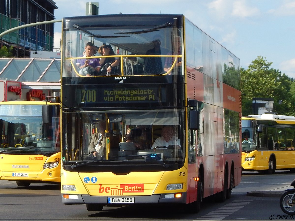 MAN Lion's City DD der BVG in Berlin am 09.06.2016