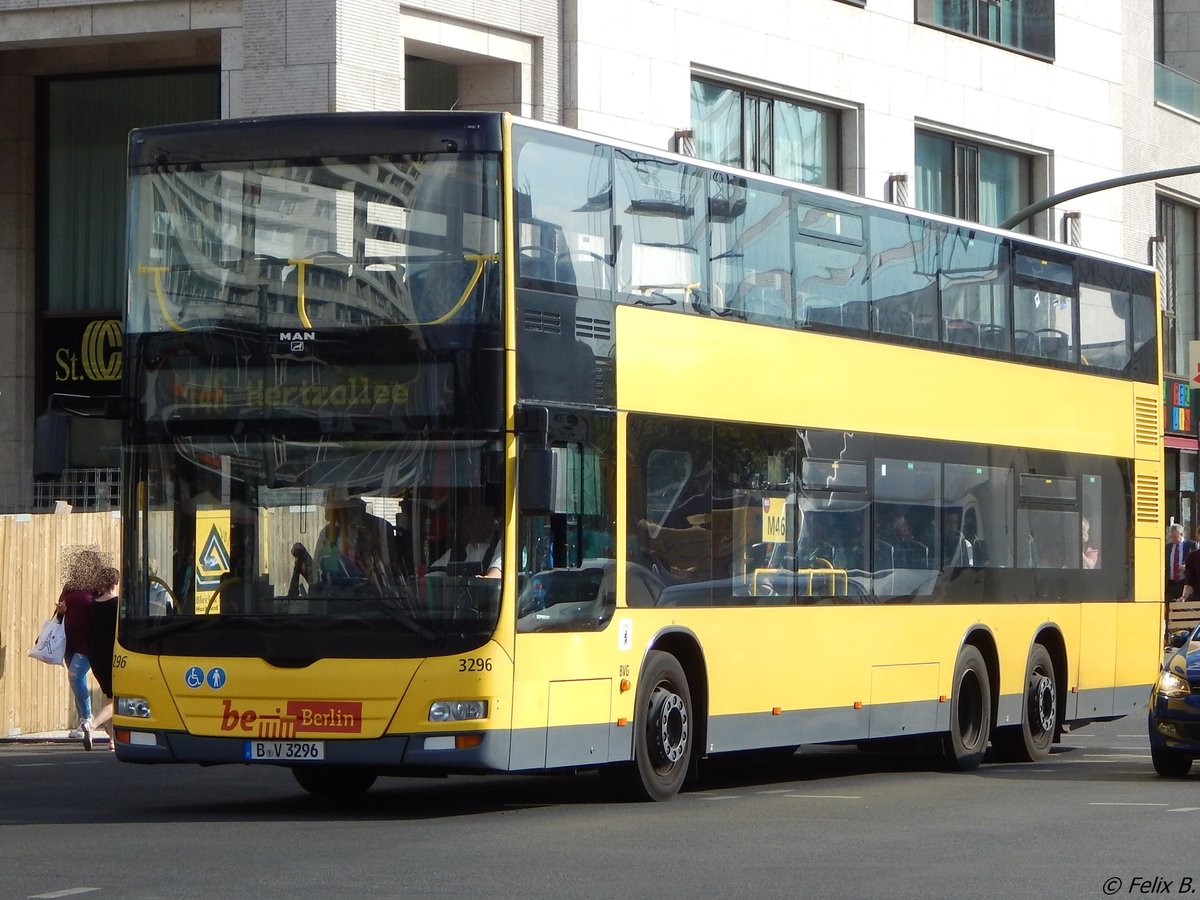 MAN Lion's City DD der BVG in Berlin am 09.06.2016