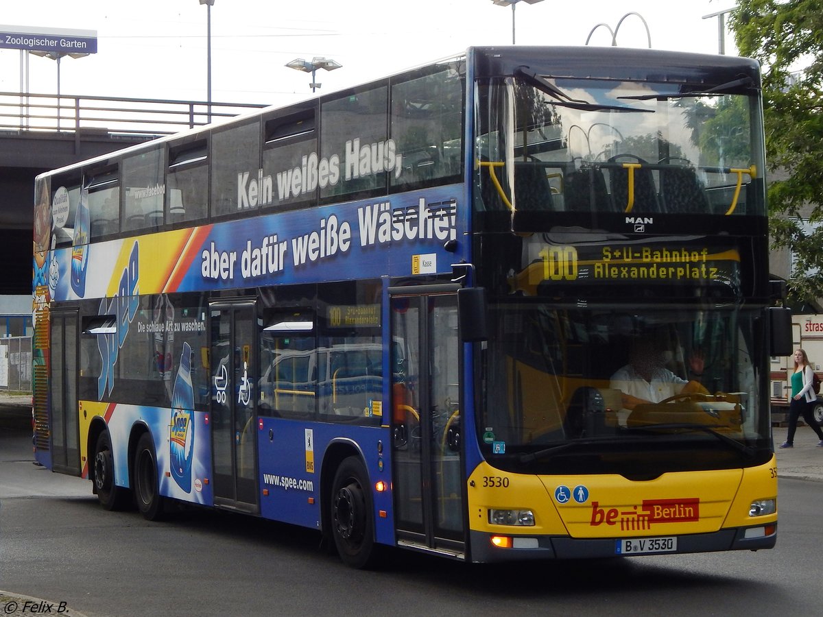 MAN Lion's City DD der BVG in Berlin am 09.06.2016