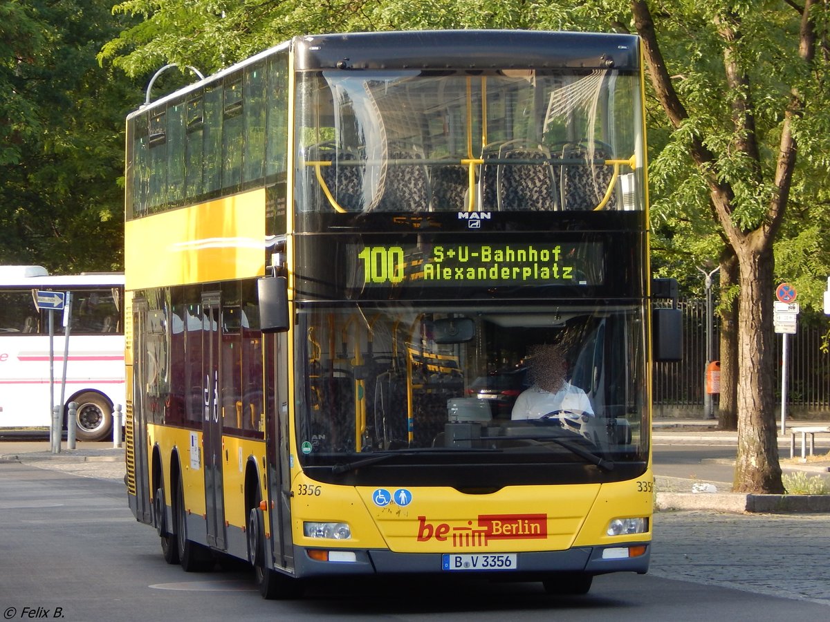 MAN Lion's City DD der BVG in Berlin am 10.06.2016