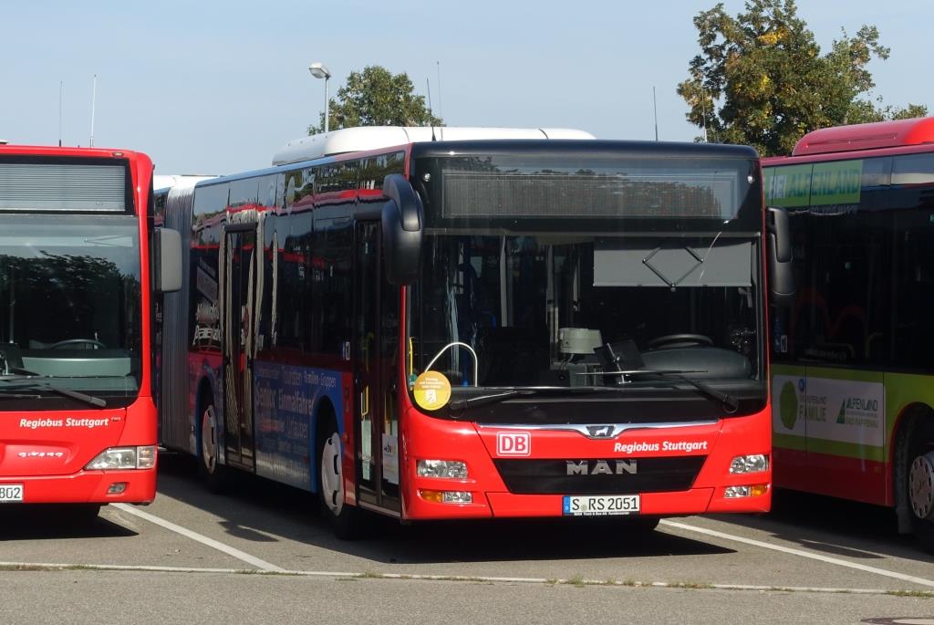 MAN Lion's City G  Regiobus Stuttgart , Heilbronn September 2020