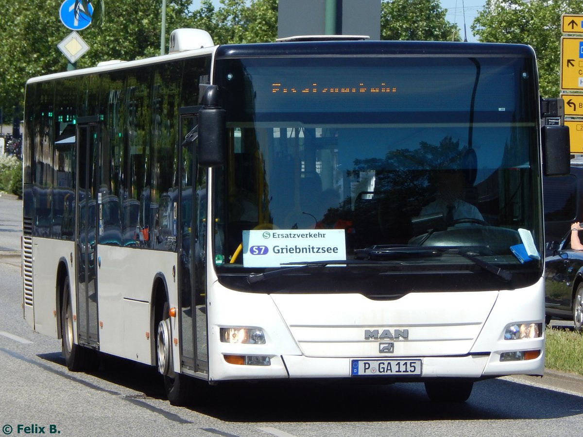 MAN Lion's City von Günter Anger aus Deutschland in Potsdam am 07.06.2016