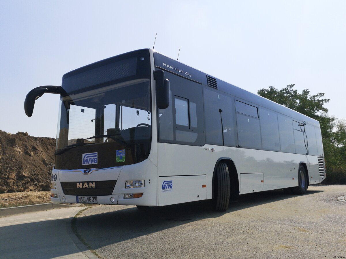 MAN Lion's City LE Ü der MVVG in Warlin am 31.08.2019