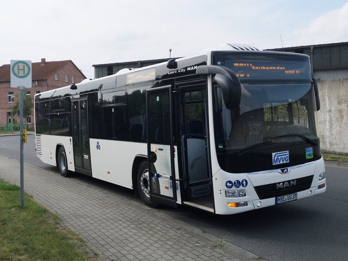 MAN Lion's City LE Ü der MVVG in Friedland am 31.08.2019