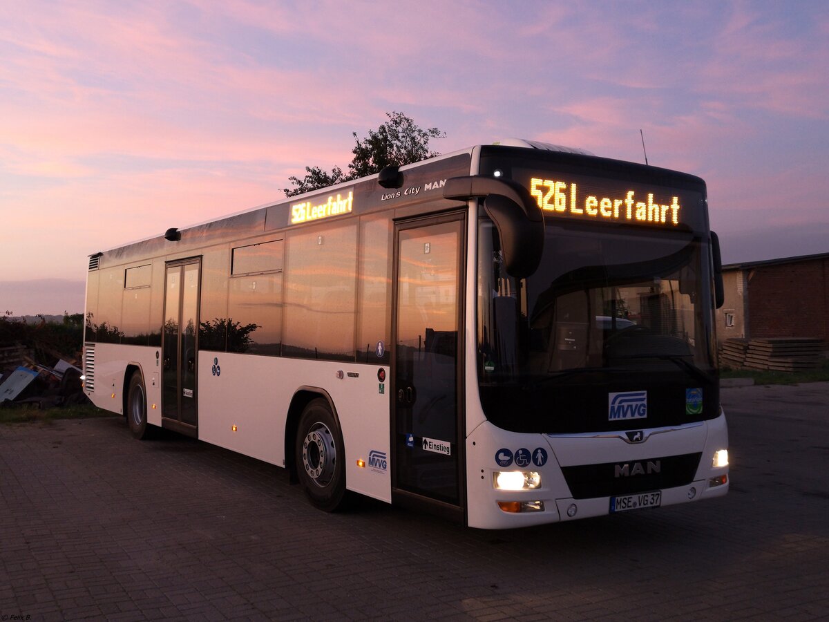 MAN Lion's City LE Ü der MVVG in Marienhof am 06.09.2019