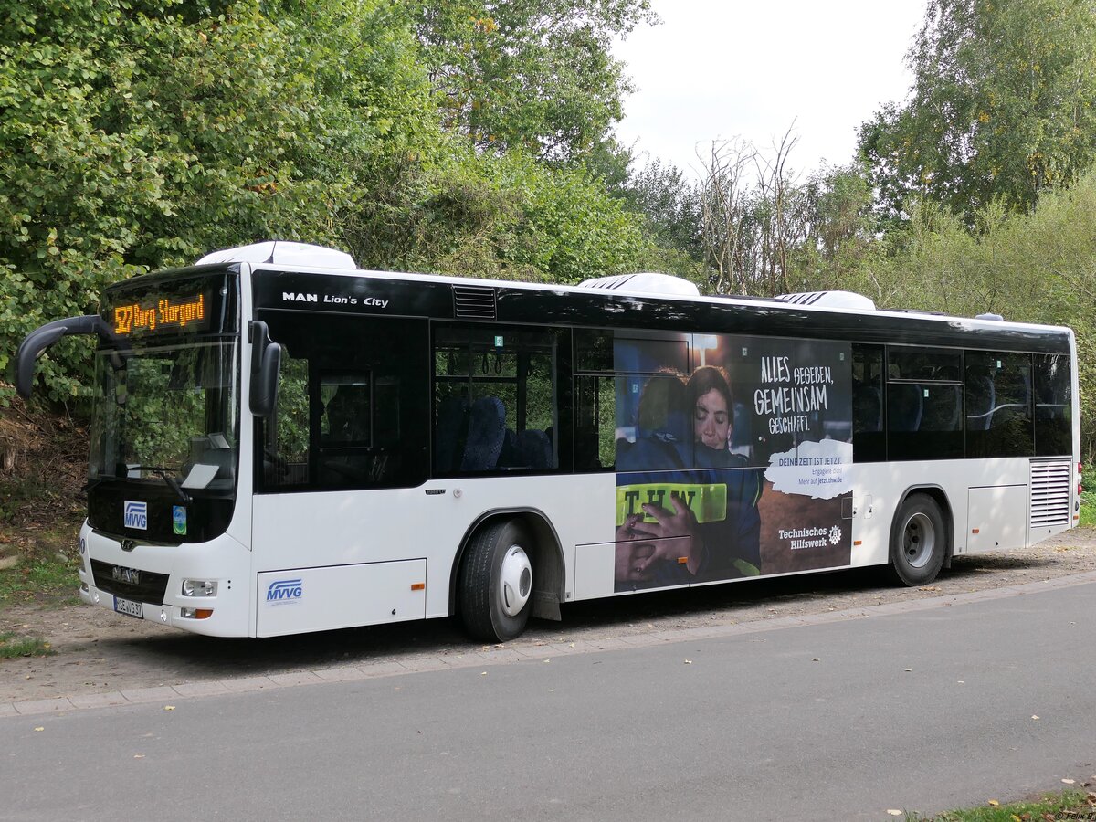 MAN Lion's City LE Ü der MVVG in Krukow am 25.10.2020