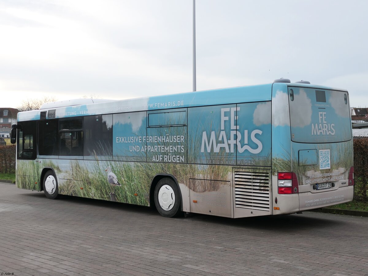 MAN Lion's City LE Ü der Oppermann Transporte aus Deutschland in Bergen am 16.02.2024
