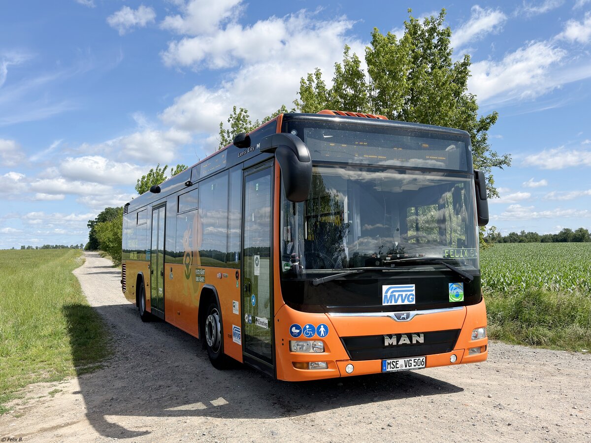 MAN Lion's City LE � der MVVG in Schwenzin am 29.07.2024