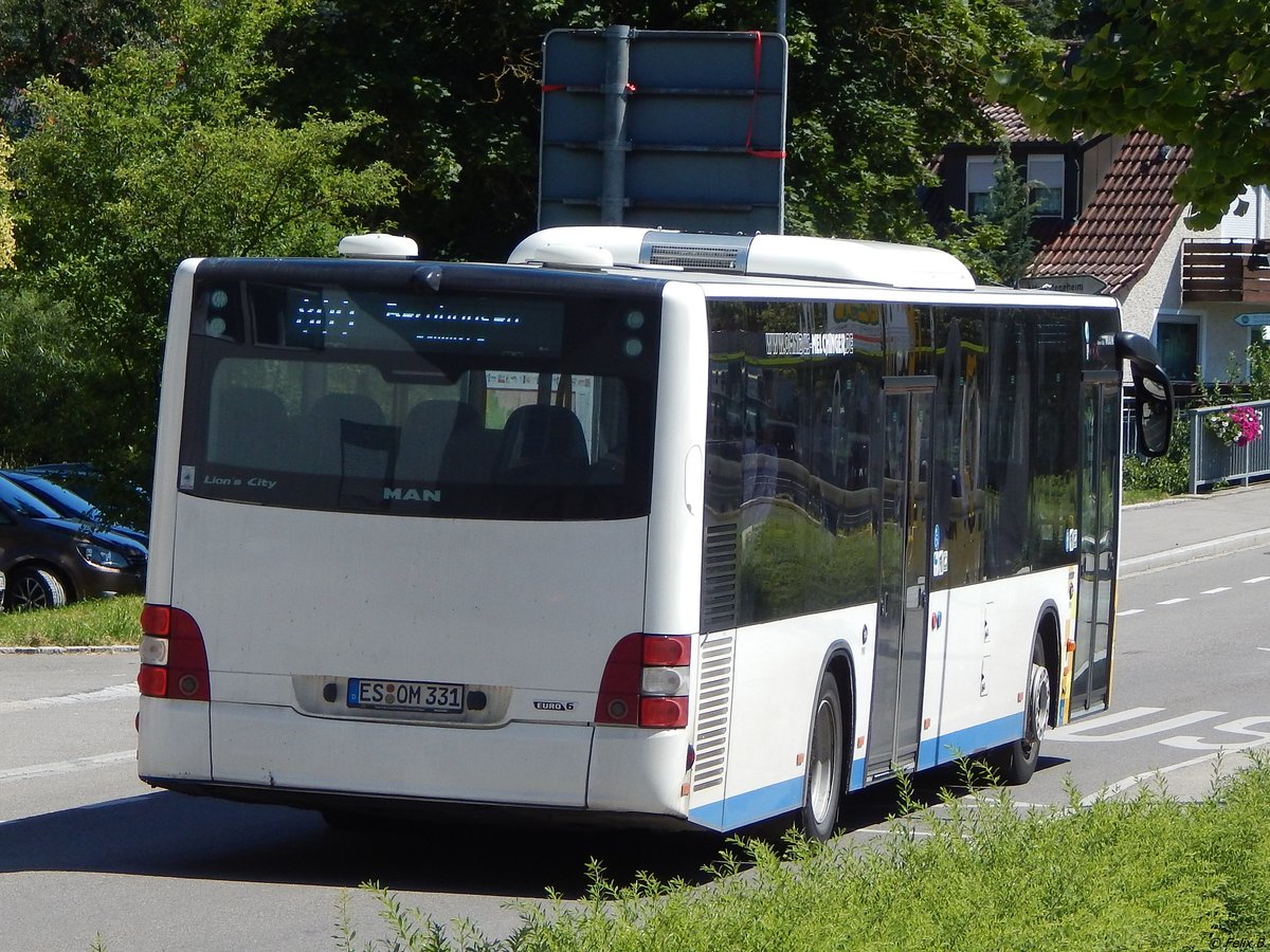 MAN Lion's City von Melchinger aus Deutschland in Aich am 20.06.2018