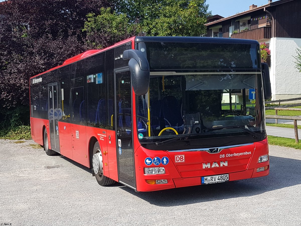 MAN Lion's City von Oberbayernbus in Schliersee am 20.09.2020