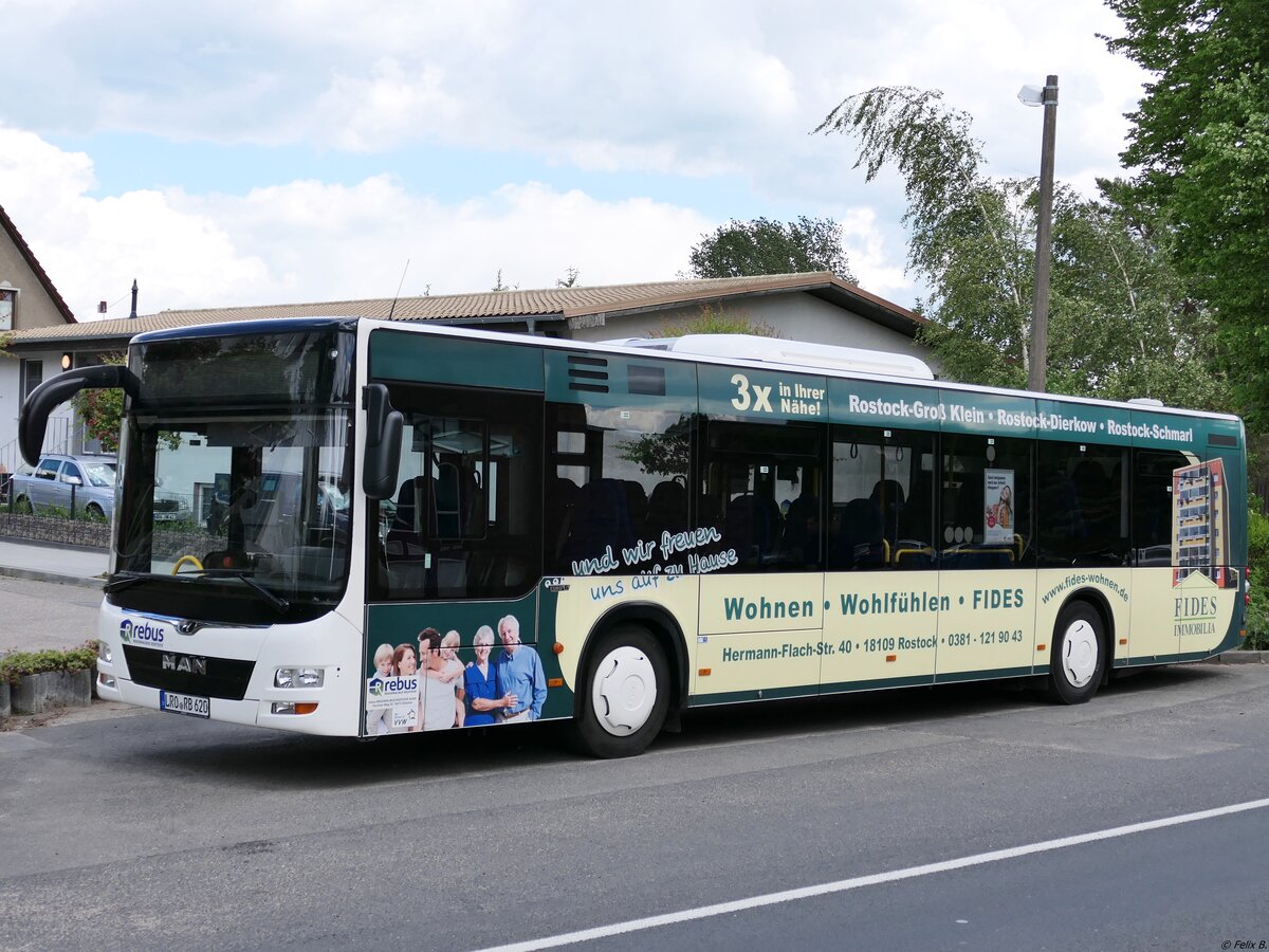 MAN Lion's City von Regionalbus Rostock in Bad Sülze am 06.06.2020