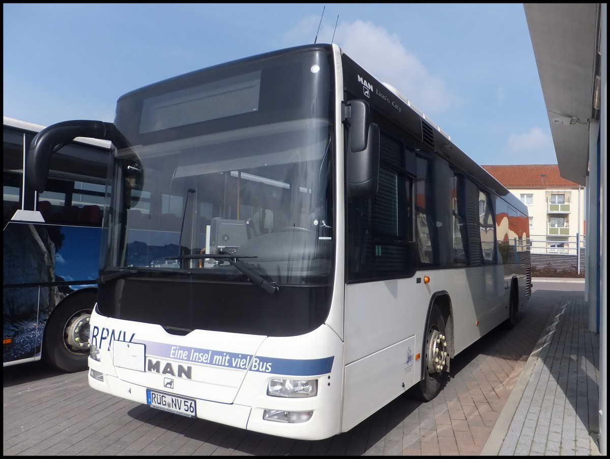 MAN Lion's City der RPNV in Bergen am 17.04.2013