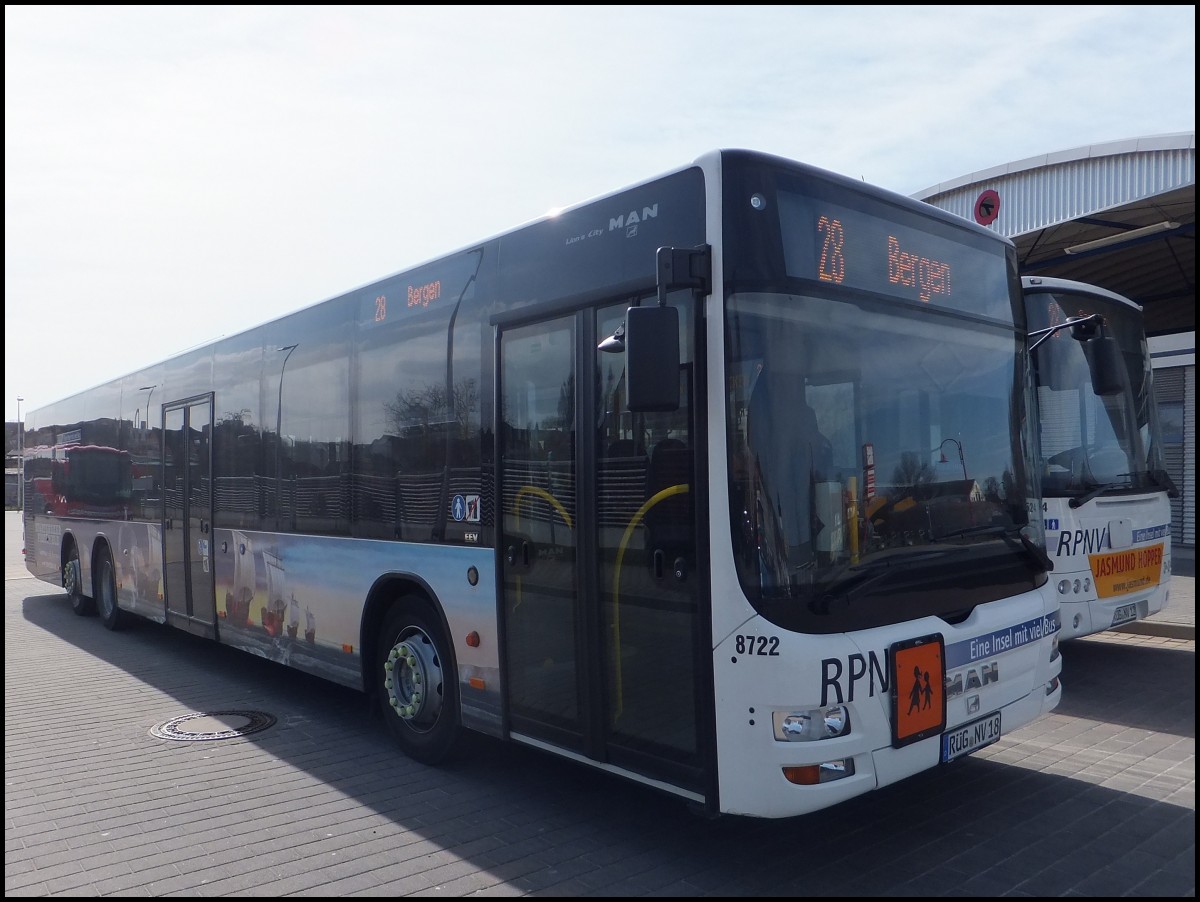 MAN Lion's City der RPNV in Bergen am 18.04.2013