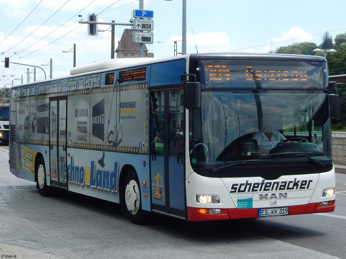 MAN Lion's City von Schefenacker aus Deutschland in Esslingen am 18.06.2018