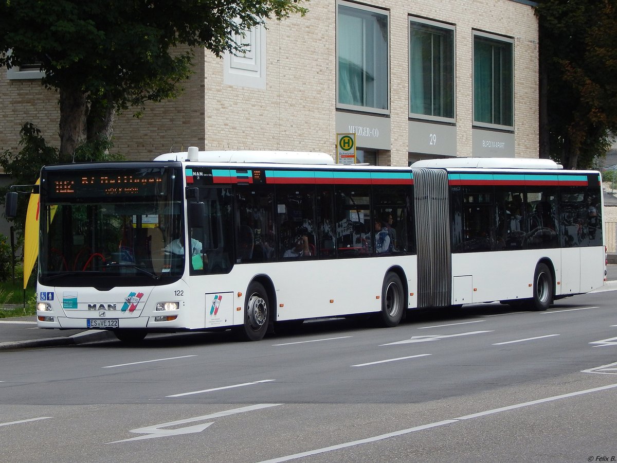 MAN Lion's City der Städtischer Verkehrsbetrieb Esslingen in Esslingen am 18.06.2018