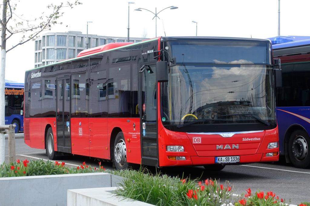 MAN Lion's City  Südwestbus , Pforzheim April 2021