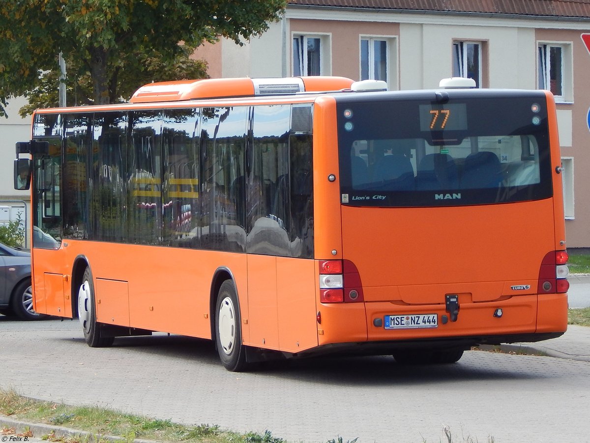 MAN Lion's City von Tonne aus Deutschland in Malchow am 09.09.2018