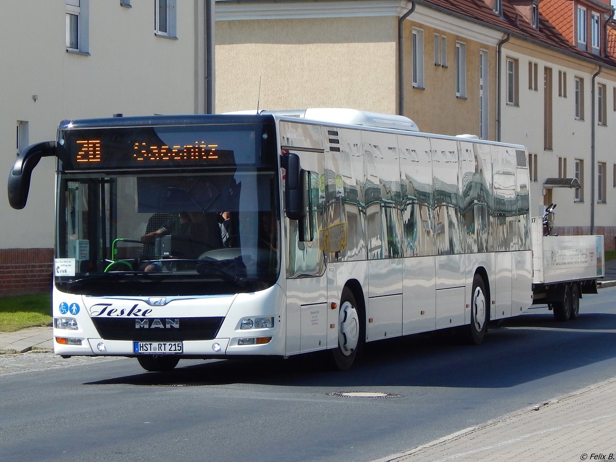 MAN Lion's City Ü vom Reisedienst Teske aus Deutschland in Sassnitz am 11.07.2017