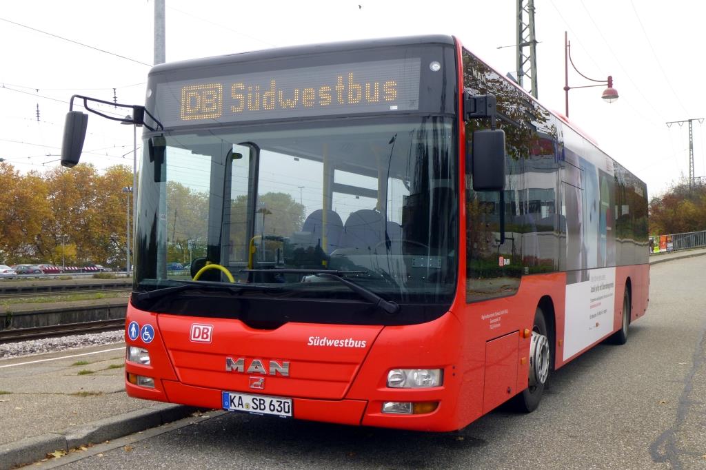 MAN Lion's City Ü  Südwestbus , Bretten 01.11.2015