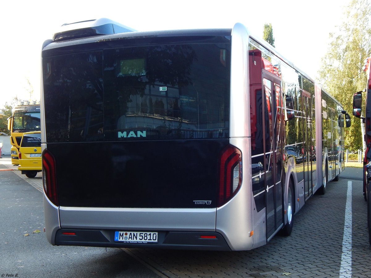 MAN Lion's City Vorführwagen in Hannover auf der IAA am 24.09.2018