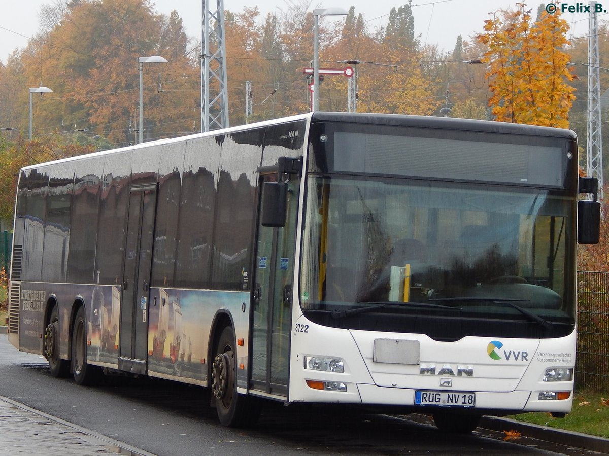 MAN Lion's City der VVR in Sasnitz am 26.10.2016