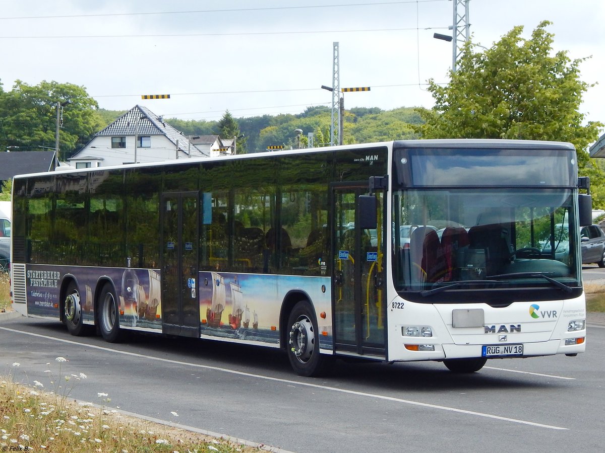 MAN Lion's City der VVR in Sassnitz am 15.07.2018