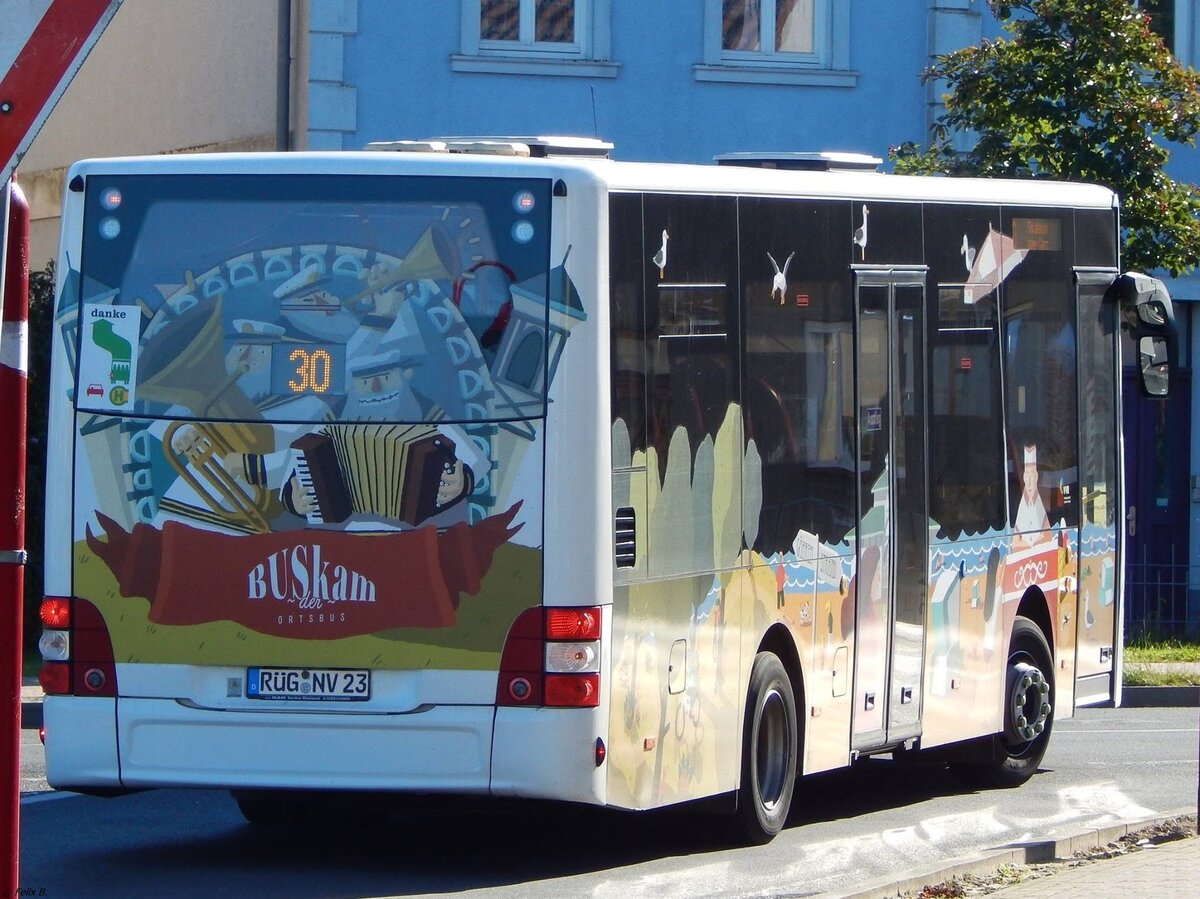 MAN Lion's City/Caetano der VVR in Bergen am 15.07.2015