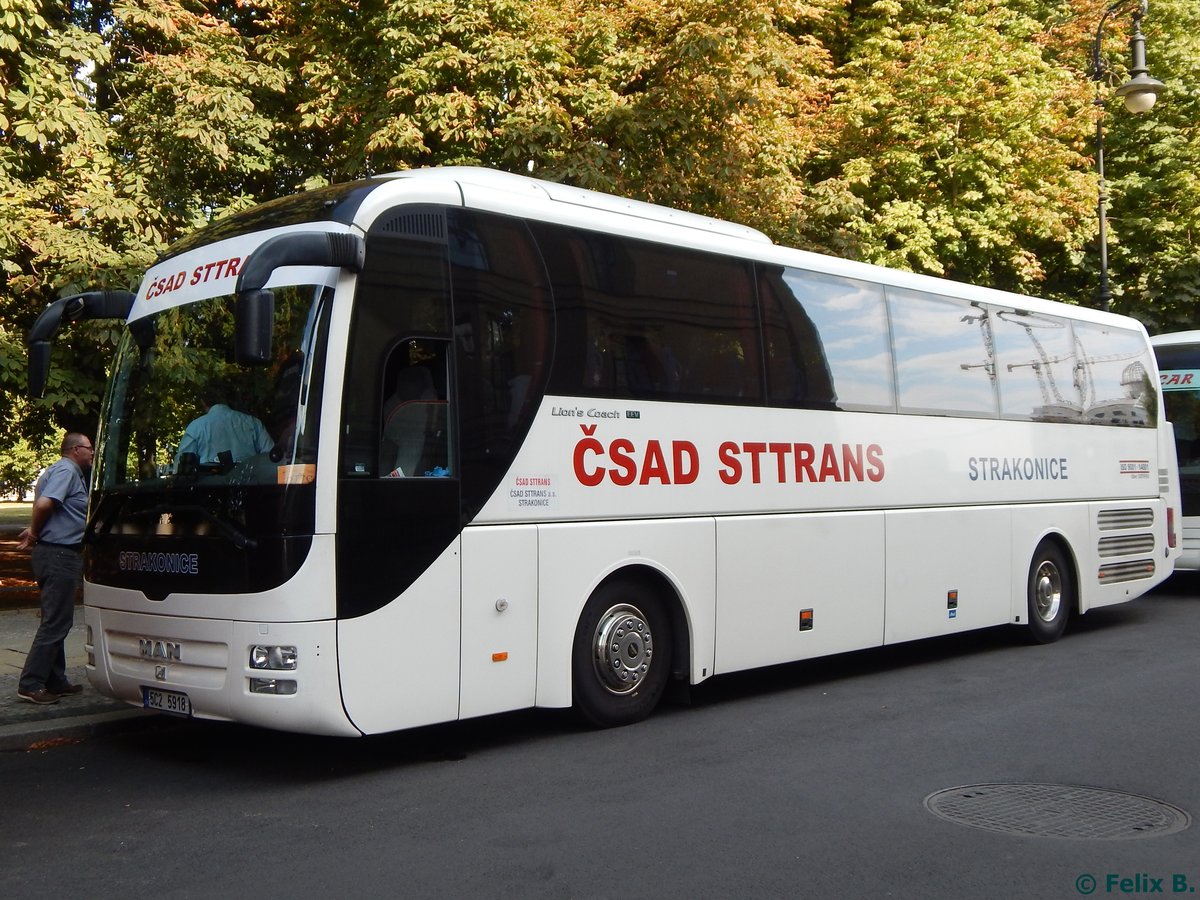 MAN Lion's Coach von ČSAD Sttrans a.s aus Tschechien in Berlin am 24.08.2015