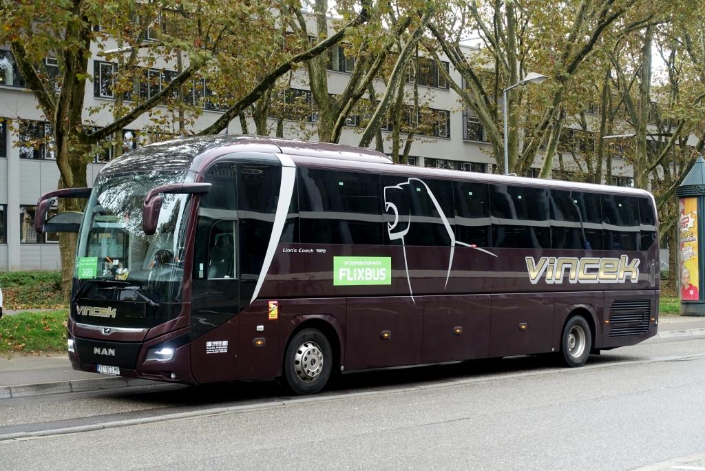 MAN Lion's Coach C  Vincek - Flixbus , Karlsruhe Oktober 2021