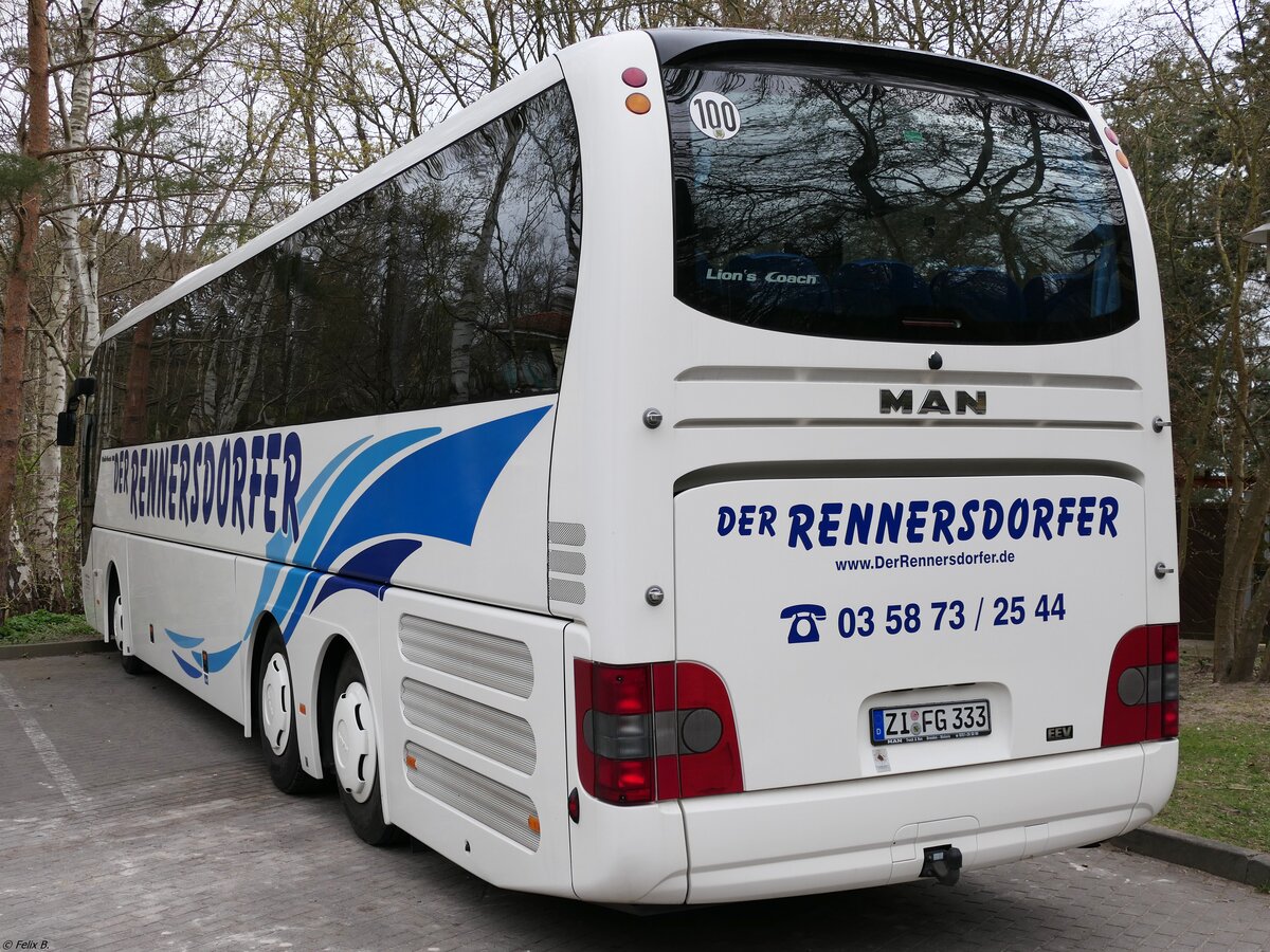 MAN Lion's Coach von Der Rennersdorfer aus Deutschland in Binz am 15.04.2022