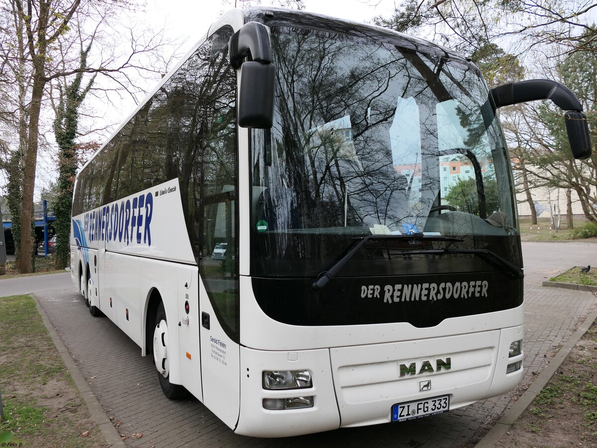 MAN Lion's Coach von Der Rennersdorfer aus Deutschland in Binz am 15.04.2022