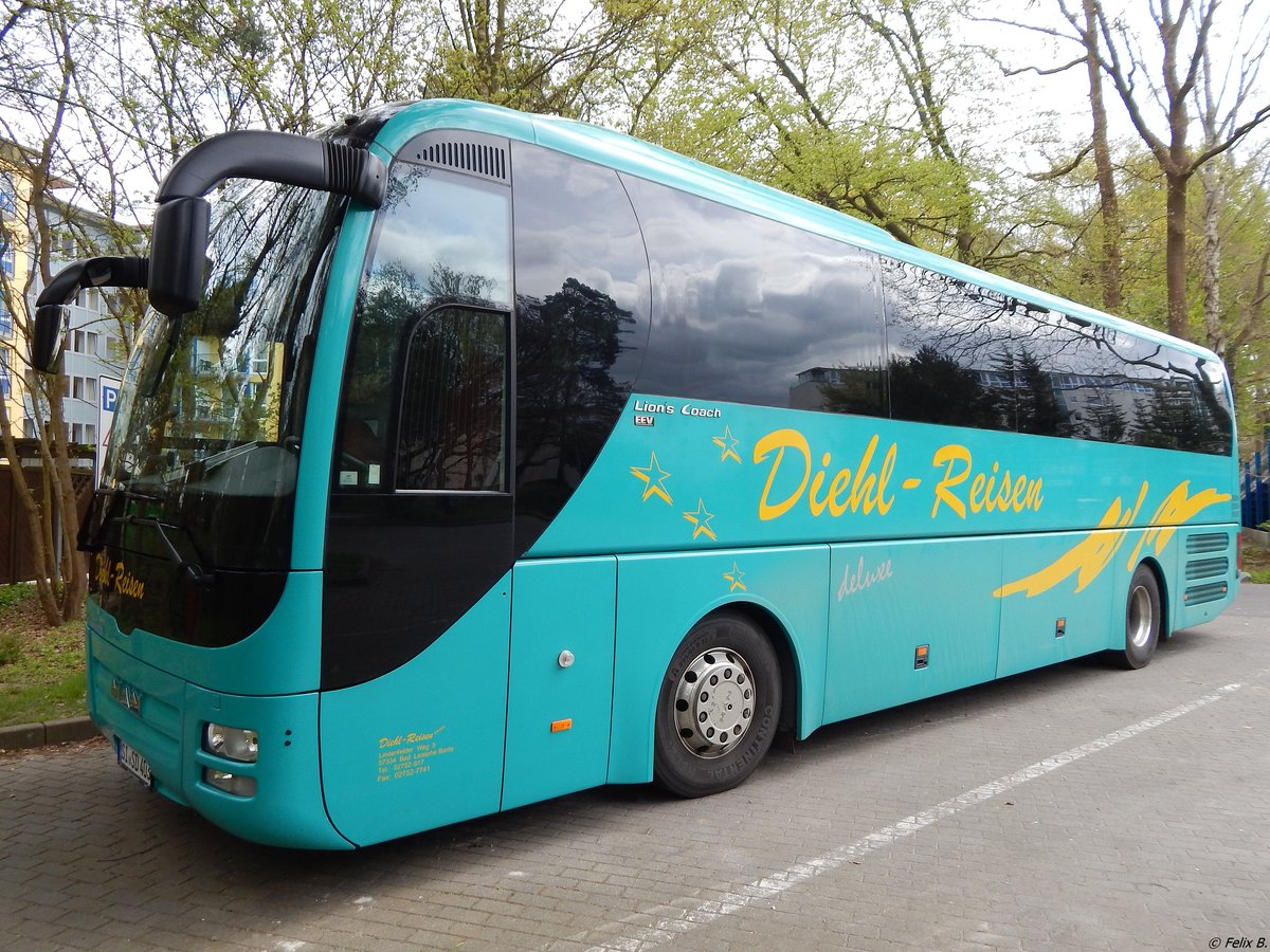 MAN Lion's Coach von Diehl-Reisen aus Deutschland in Binz am 01.05.2018