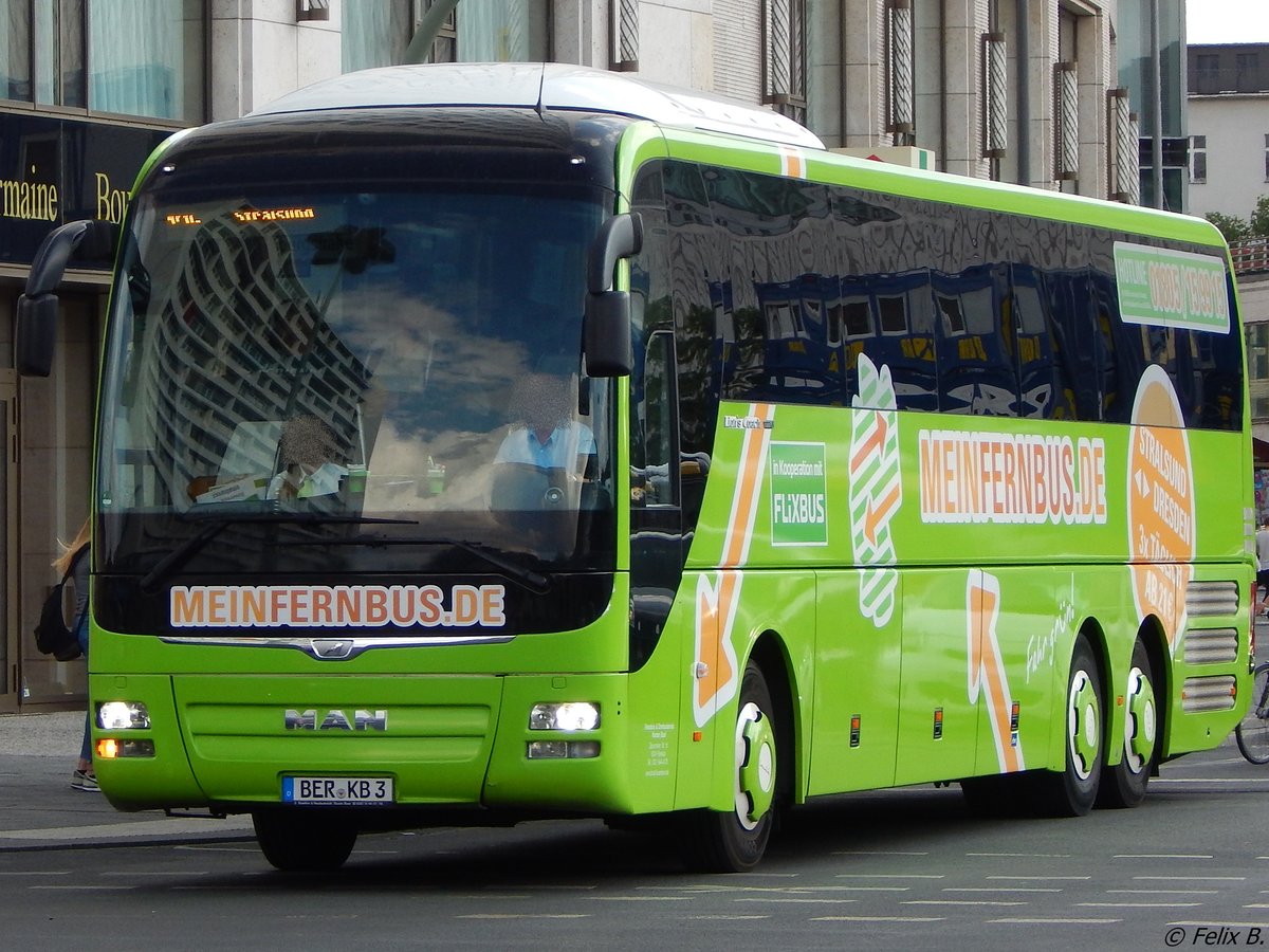 MAN Lion's Coach von Flixbus/Karsten Brust aus Deutschland in Berlin am 09.06.2016