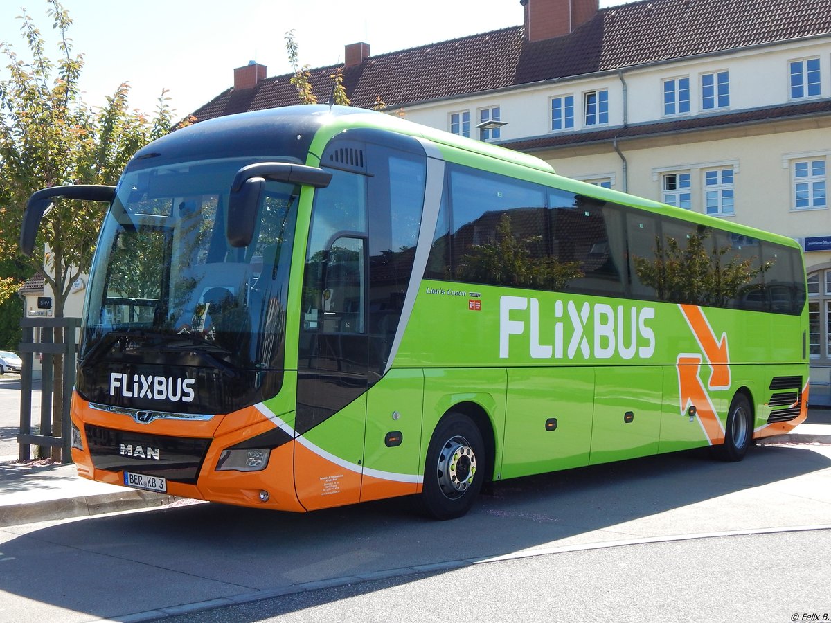 MAN Lion's Coach von FlixBus/Karsten Brust aus Deutschland in Binz am 21.05.2018