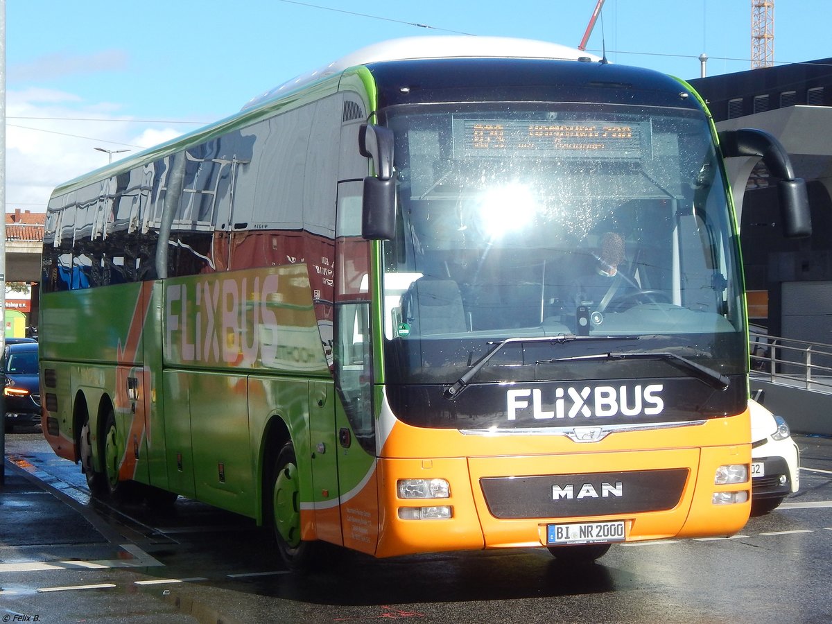 MAN Lion's Coach von Flixbus/Neumann Reisen aus Deutschland in Hannover am 24.09.2018