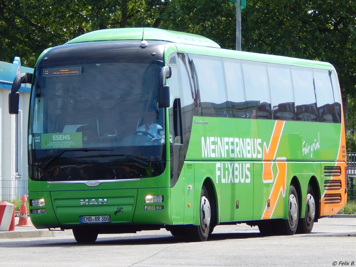 MAN Lion's Coach von Flixbus/Reiters Busverkehr aus Deutschland in Berlin am 11.06.2016
