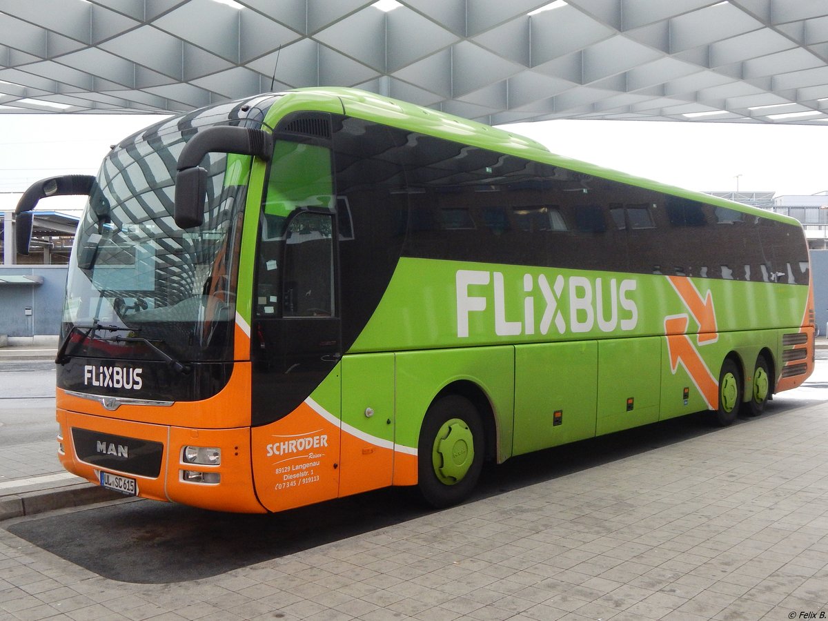 MAN Lion's Coach von Flixbus/Schröder aus Deutschland in Hannover am 24.09.2018