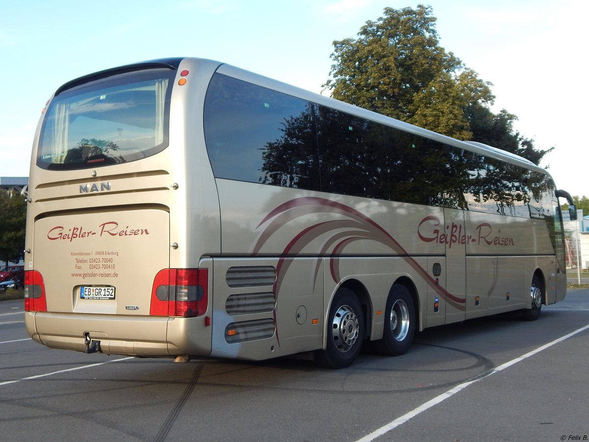MAN Lion's Coach von Geißler-Reisen aus Deutschland in Neubrandenburg am 09.09.2018