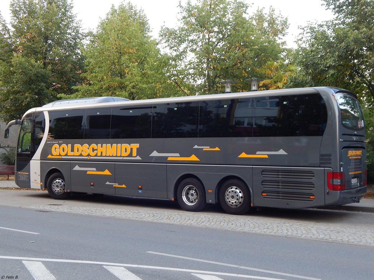 MAN Lion's Coach von Goldschmidt aus Deutschland in Neubrandenburg am 18.08.2018
