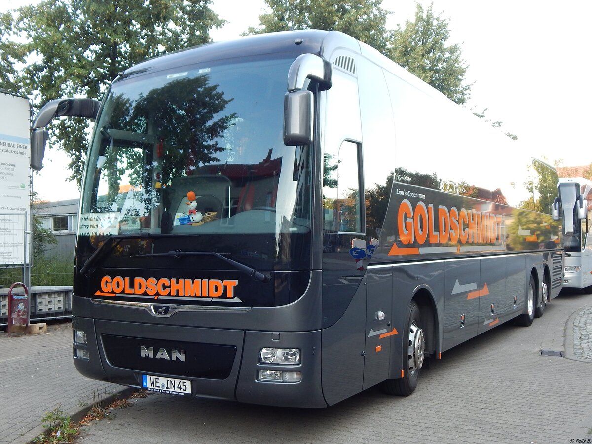 MAN Lion's Coach von Goldschmidt aus Deutschland in Neubrandenburg am 23.08.2019
