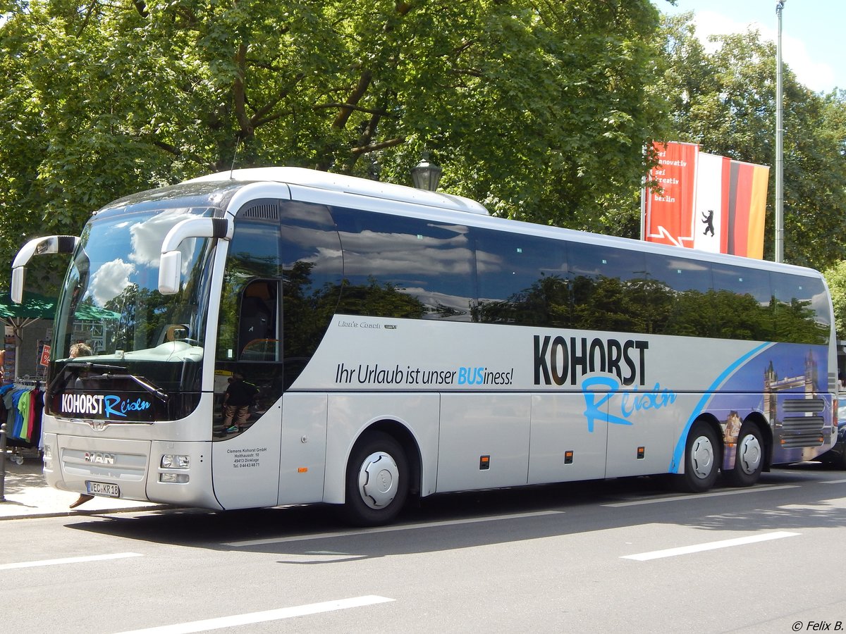 MAN Lion's Coach von Kohorst Reisen aus Deutschland in Berlin am 11.06.2016