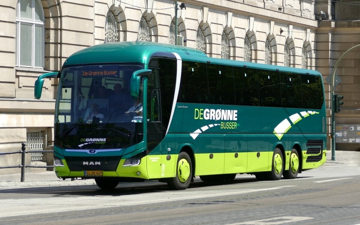 MAN Lion's Coach L, De Grønne Busser, Potsdam im Juni 2022.