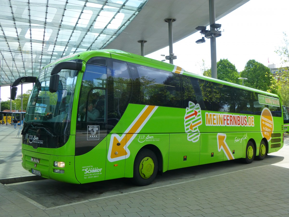 MAN Lion's Coach L  MeinFernbus - Schmidt , Hamburg ZOB 14.05.2014