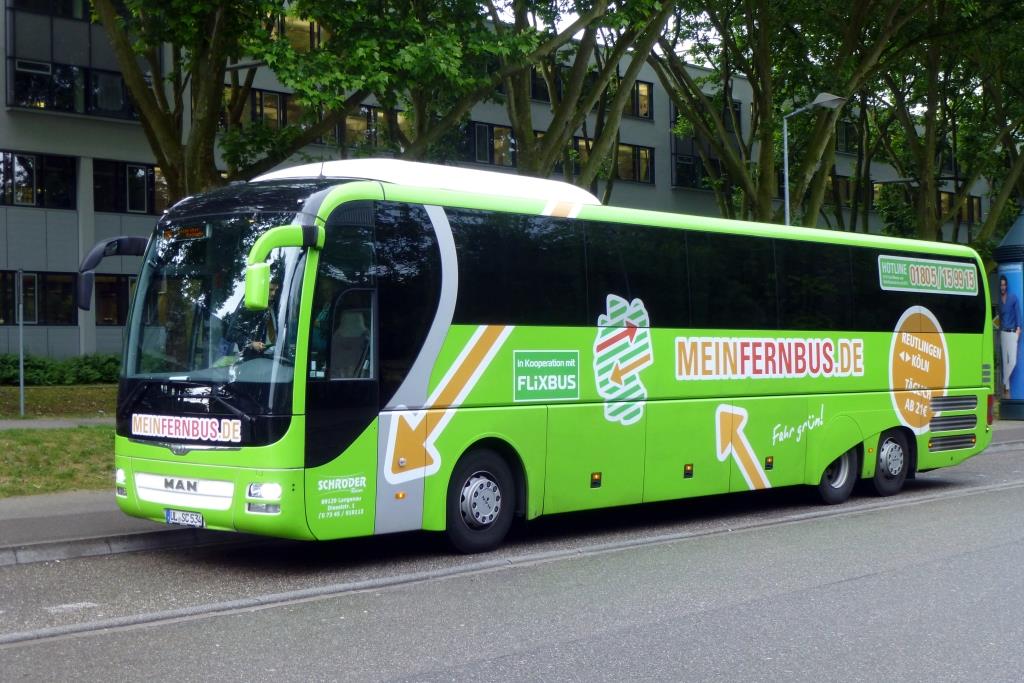 MAN Lion's Coach L  MeinFernbus - Schröder , Karlsruhe HBf/ZOB 01.06.2015
